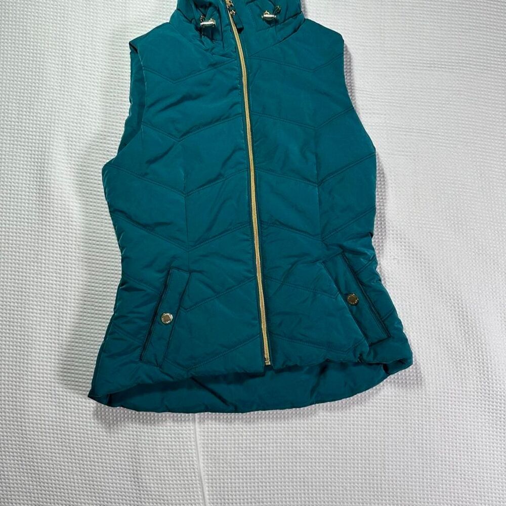 Nautica Size Small Women's Quilted Teal Puffer Vest